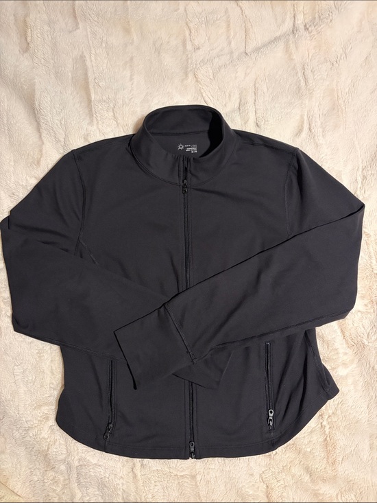 aerie Tops - NEW Aerie Real Good Black Zip-Up Sz XL